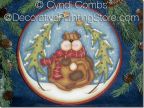Wynter Woofer 8 inch Plate Pattern - Cyndi Combs - PDF DOWNLOAD